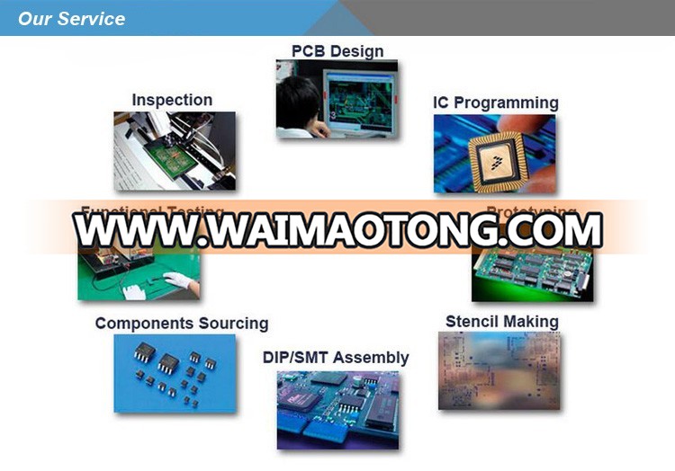 China Turnkey SMT Electronic PCB PCBA Install And Test