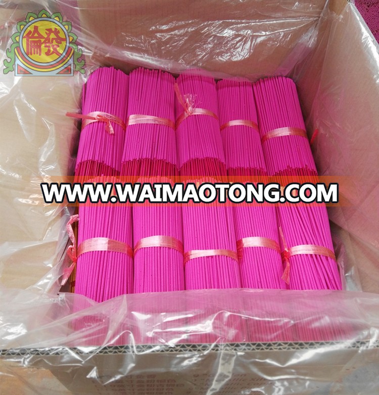 9 inch normal colors raw incense sticks