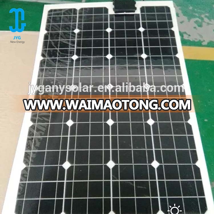 Hot sale mono 12V 100W sunpower flexible solar cells energy panel for car