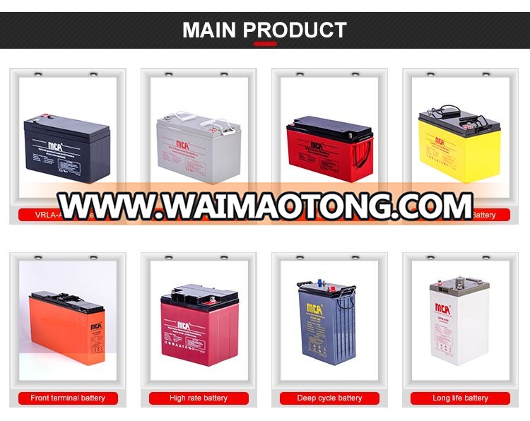 good quality 12V 18Ah sealed lead acid UPS storage battery