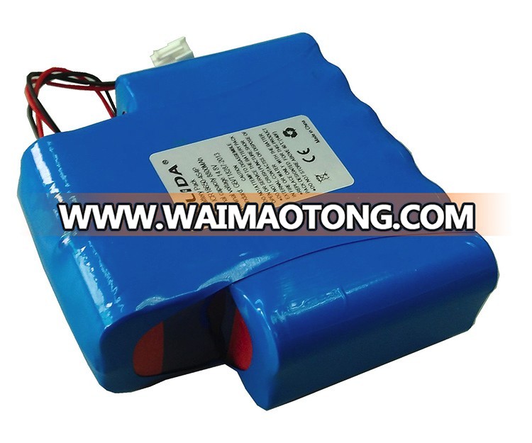 Hot sale!!! 4S4P rechargeable li ion battery pack 14.8V 8.8Ah for smart lighting