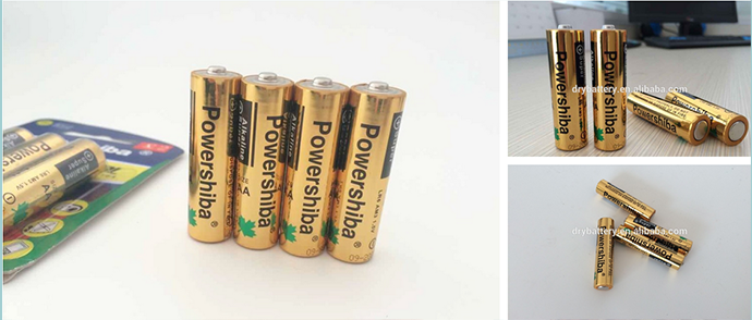 Mercury free 1.5V AAA AM4 LR03 Alkaline Battery for Toys