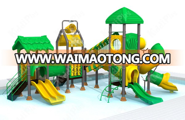 2018 colorful world outdoor water playground Equipment for kids