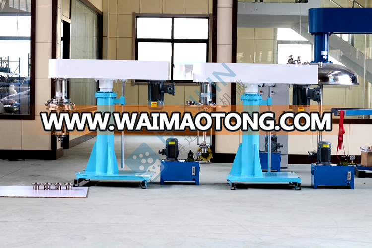 Bunkin (Hydraulic Lifting) high shear homogenizer emulsifier mixer Emulsifying Machine