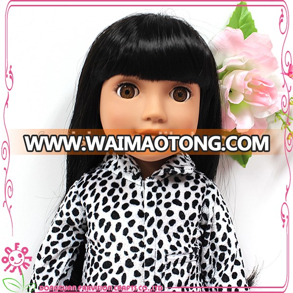 Best Selling 18 inch Leopard printed pajamas clothes for dolls