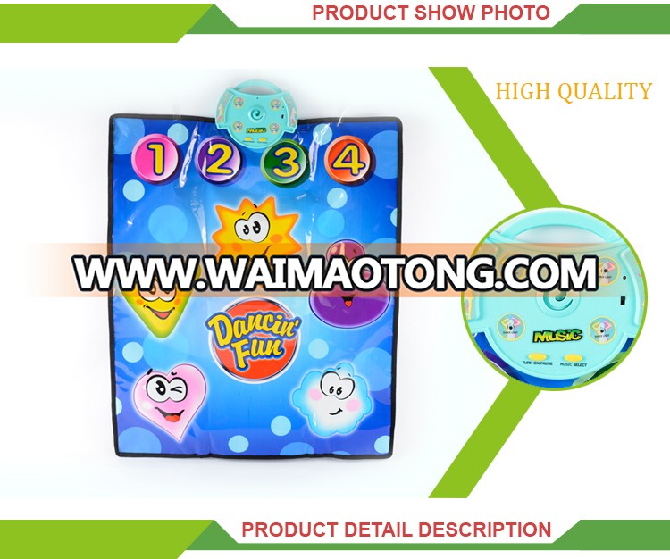 New product children's cartoon music mat dance pad