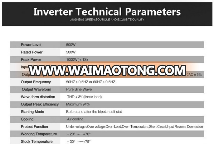 12v 48v 220v Home Use Pure Sine Wave 600w 50w 300w 800w 1500w Off Grid Solar Power Inverter 3000w 3kw