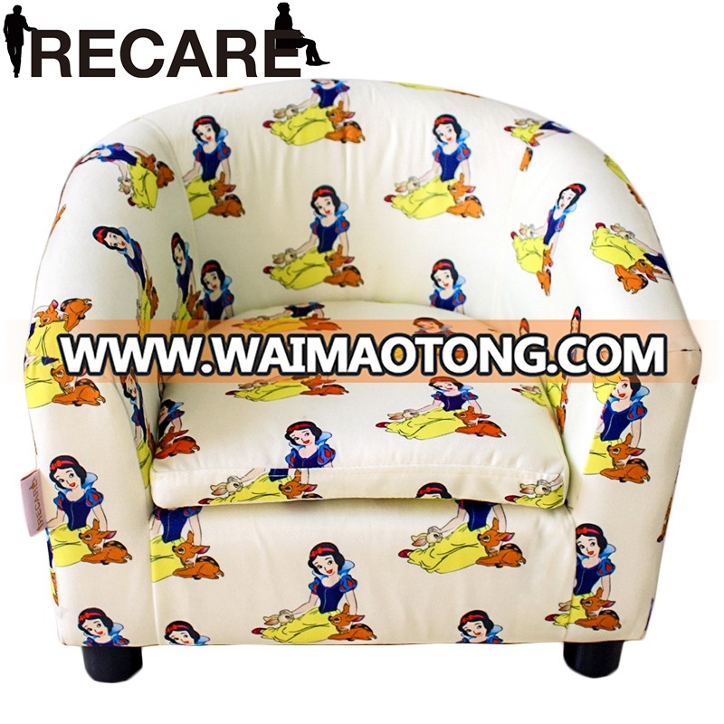 2018 RECARE High Quality Low Price Safe Kids Sofa For Sale