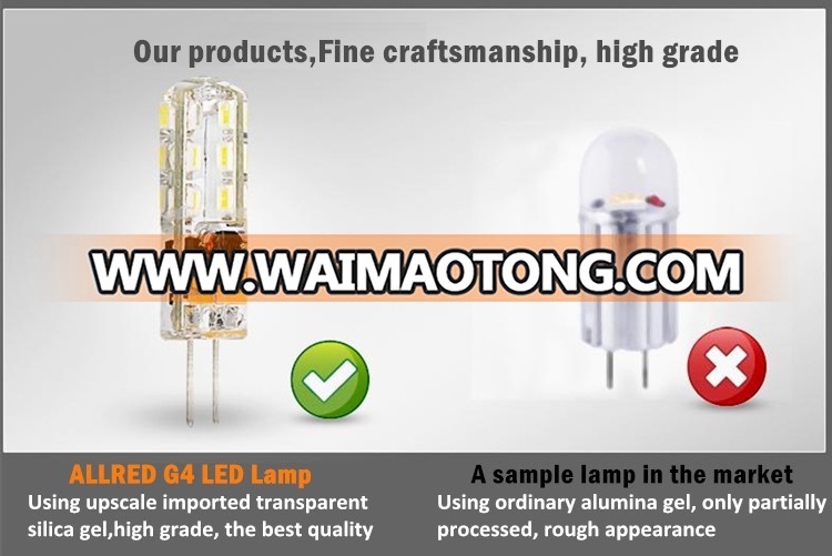 Led Bulbs Chandelier AC/DC110/220v led g4 lamp 3w