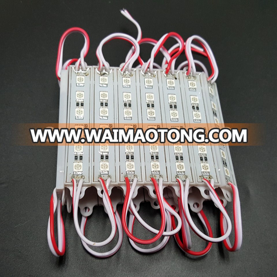 5730 LED Modules Waterproof IP65 DC 12V SMD 6 Leds Sign Led Backlights light For Channel Letters White