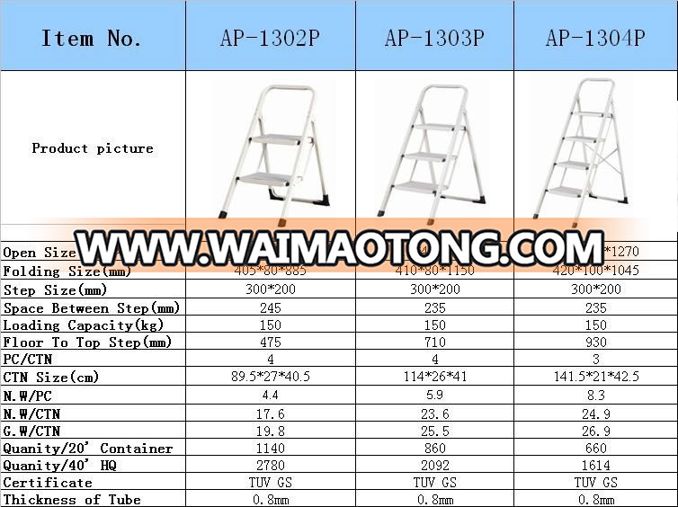 mini Folding Step Stool Chair ladder AP-1302P