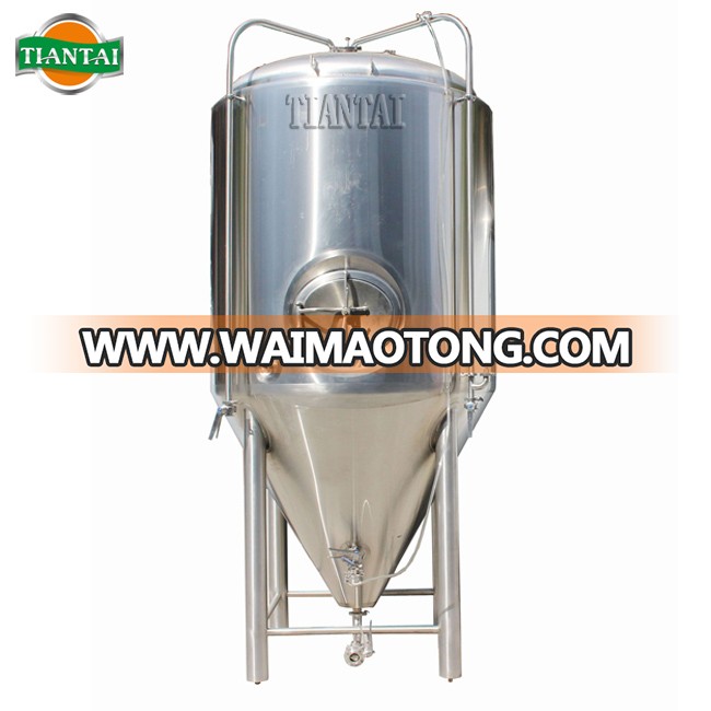 50l-6000l Jacketed Beer Fermentation Equipment Fermentation Tank