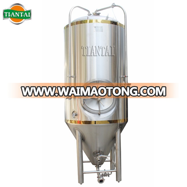 50l-6000l Jacketed Beer Fermentation Equipment Fermentation Tank