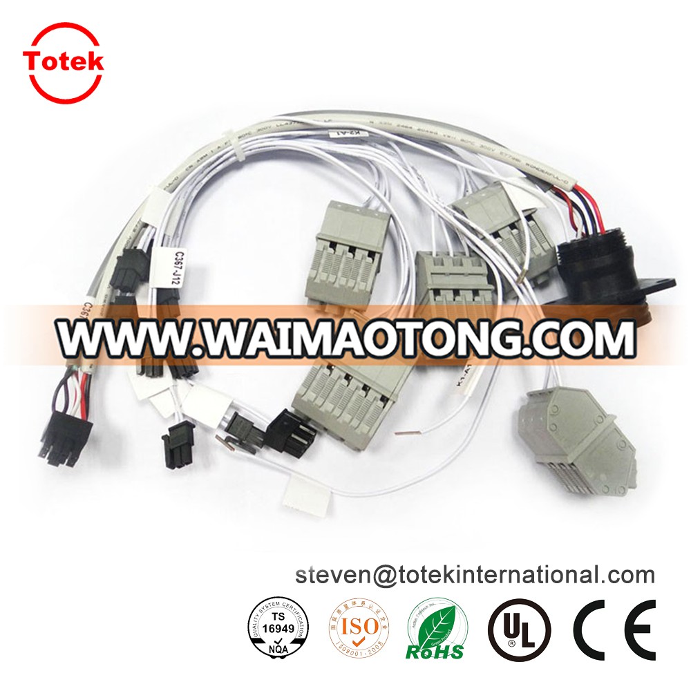 Tailor make wire harness cable with WAGO connectors