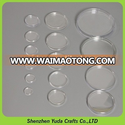 wholesale plastic acrylic coin capsules , various size coin boxes for sale