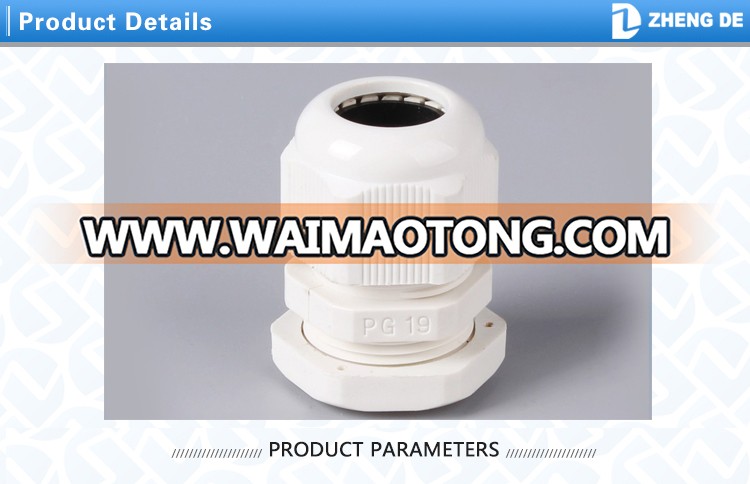 CE IP68 Waterproof Electrical Nylon Cable Gland