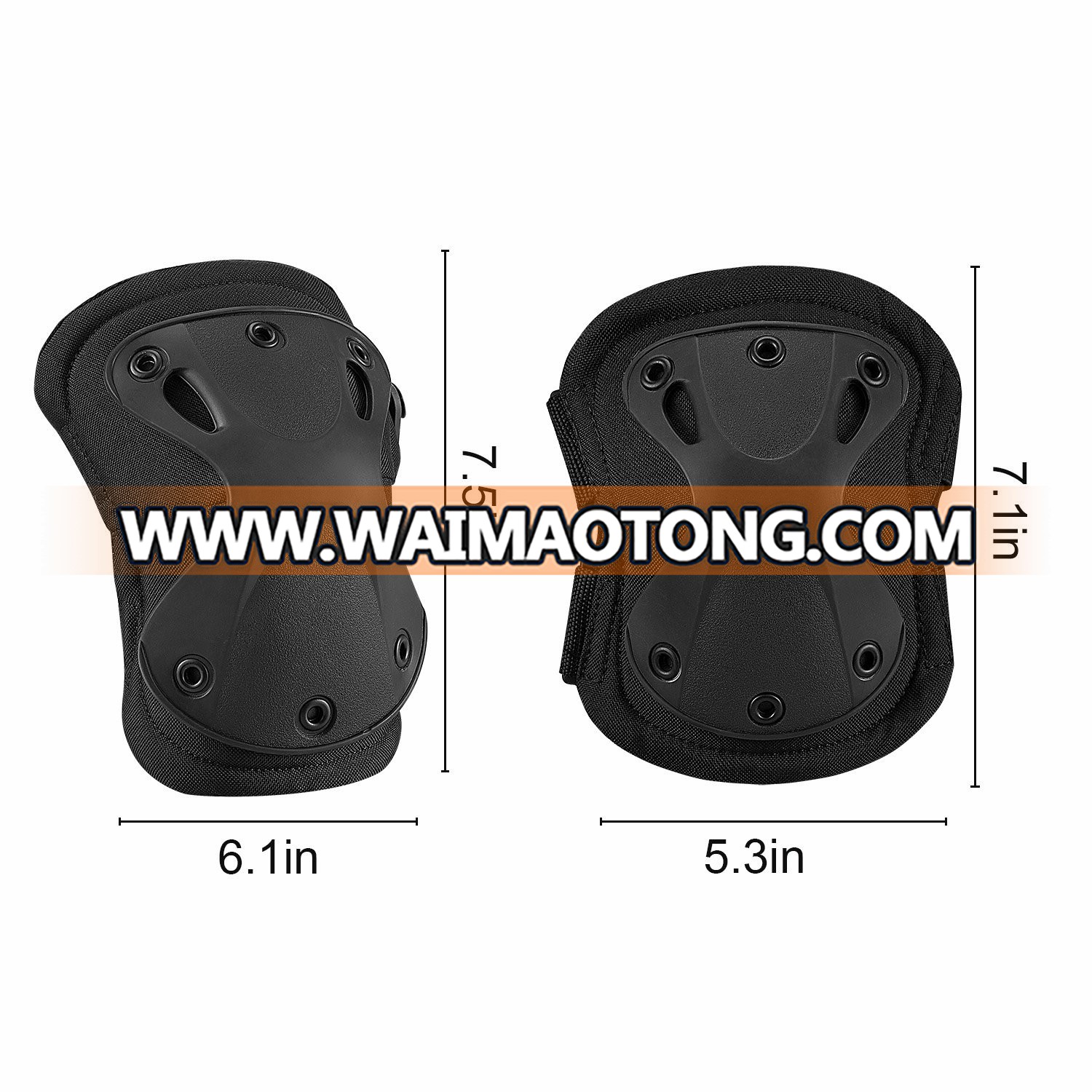 Skate Knee Pad for Outdoor Sports Tactical Combat Hunting CS Paintball Game Skate & Skateboarding Protective Pads