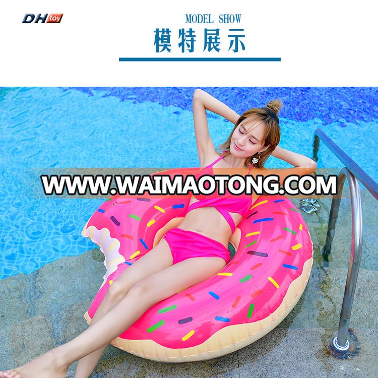 inflatable do<em></em>nut swimming ring for adult