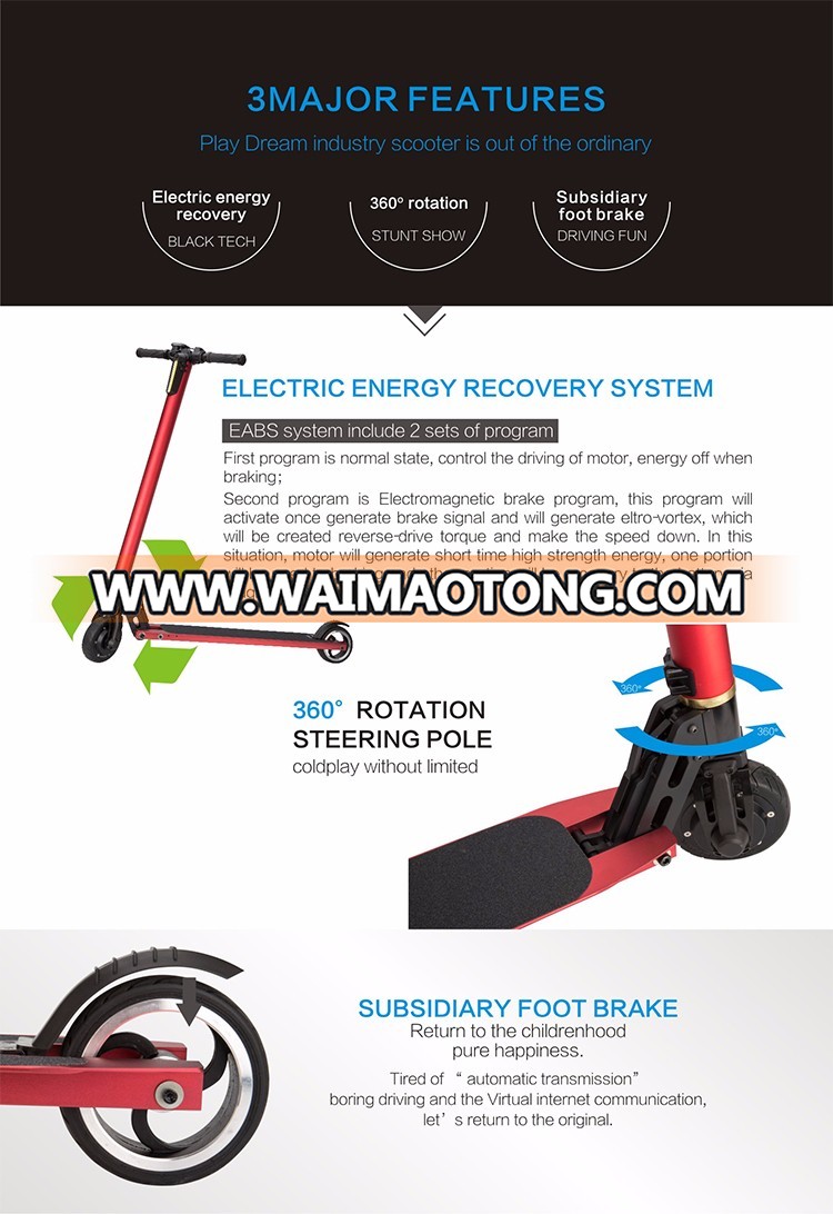 Leadway foot scooter adults electric scooter 2017 for adult(L8-027)