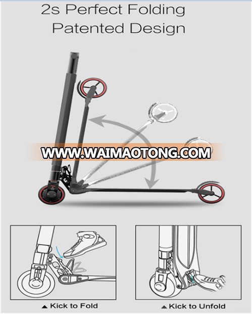 Leadway foot scooter adults electric scooter 2017 for adult(L8-027)