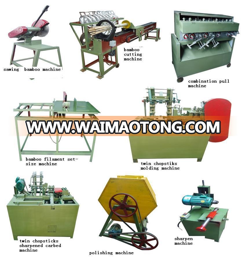 High quality twin chopstick making machine,chopstick production line