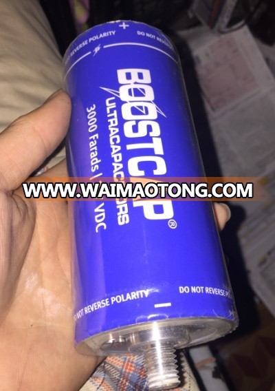 Maxwell 3000F 2.7V super capacitor battery with Screw terminal super capacitor power bank