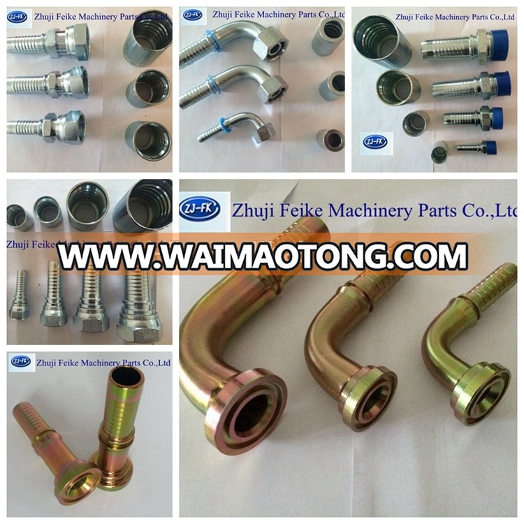 CNC manufacture ,Carbon steel hydraulic fittings