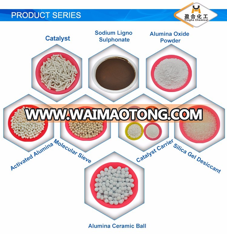 Nickel catalyst with alumina al2o3 as carrier for petrochemical industry