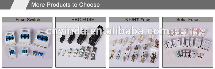 Low voltage AC fuse NH1 ceramic Fuse l<em></em>ink