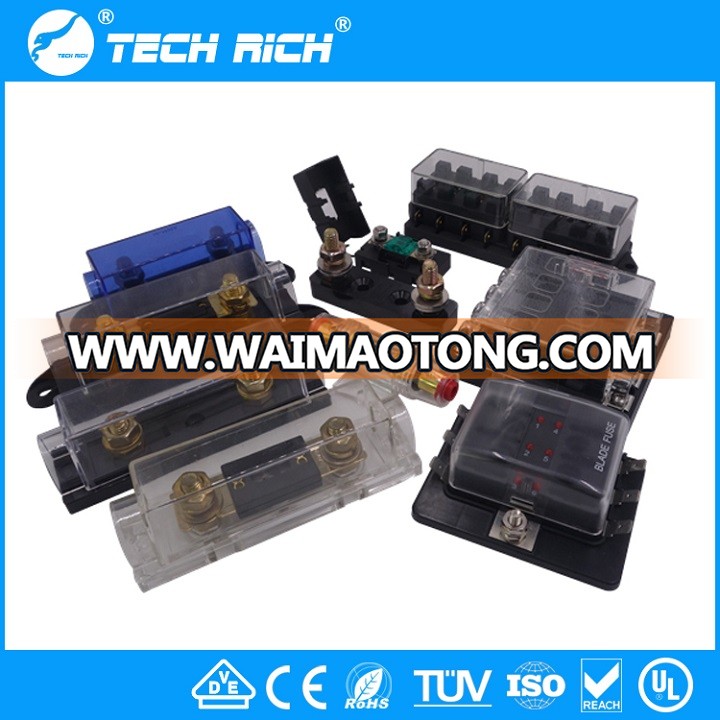 4/6/8/10/12 Way Standard Blade Fuse Box with led Fuse Block Holder