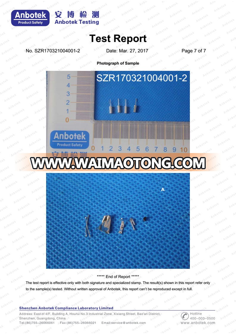 Crystal oscillator308 32.768KHZ 10PPM