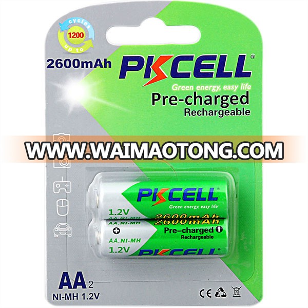 PKCELL 1.5v Primary Dry Batteries AA LR6 AM3 UM3 Alkaline Battery for MP3,Camera,Toys