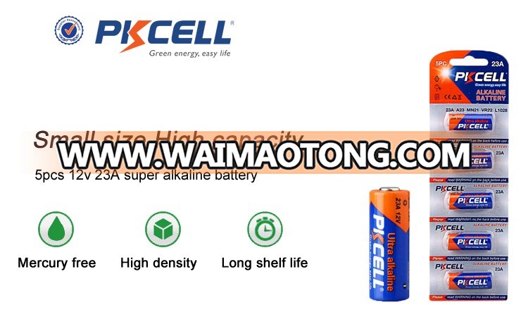 10 Years Shelf Rechargeable Lr23a Alkaline 12v 23a Battery