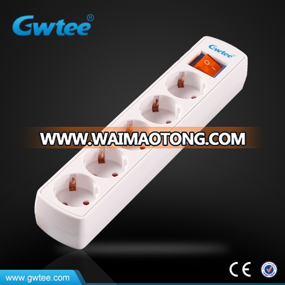 13A 4-Socket Surge Protector Extension socket With USB Charger, Extension Lead