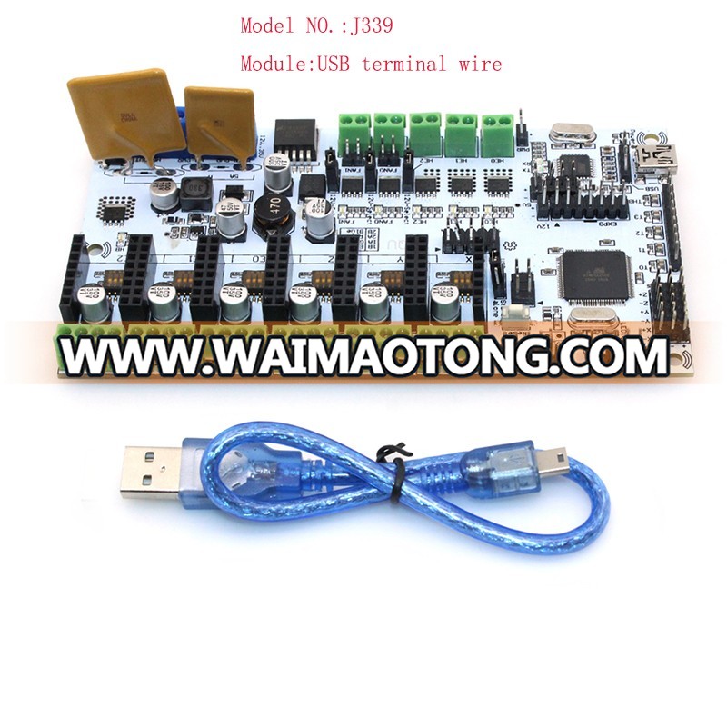 BIQU Rumba For 3D Printer Motherboard Rumba MPU / 3D Printer Accessories RUMBA Optimized Version Control Board