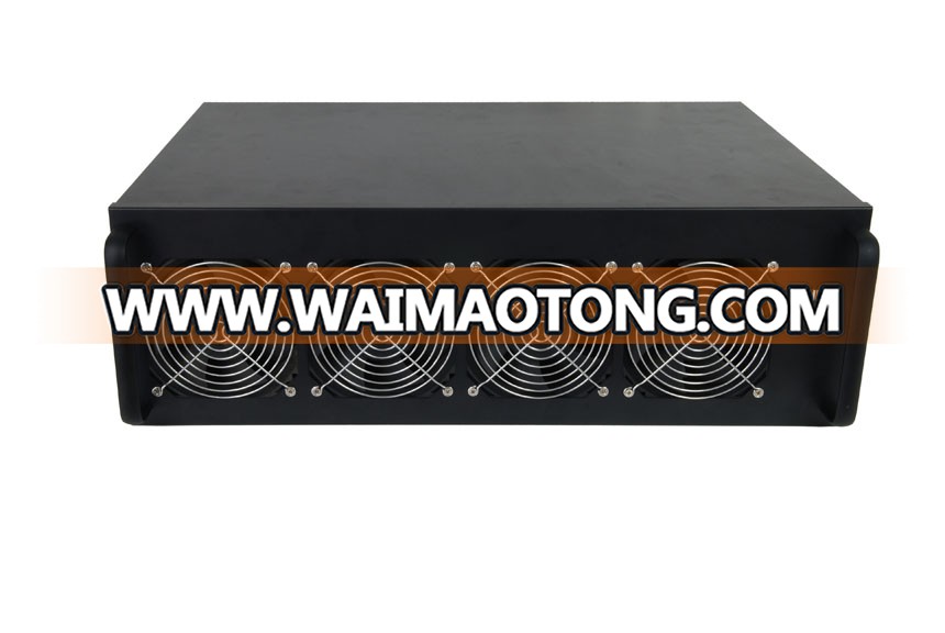 Crypto Coin Miner Open Air Mining f<em></em>rame Rig Case For 8 GPU 9 GPU ETH BTC Ethereum