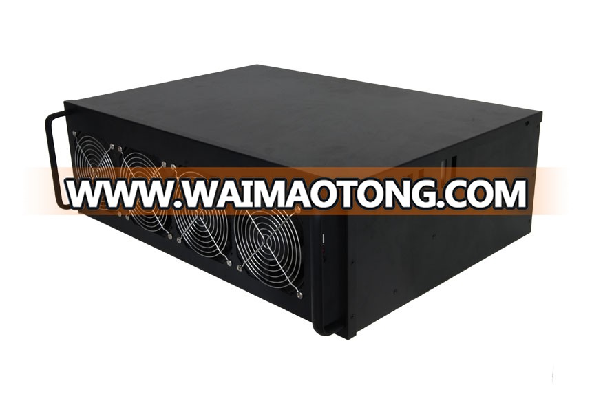 Crypto Coin Miner Open Air Mining f<em></em>rame Rig Case For 8 GPU 9 GPU ETH BTC Ethereum