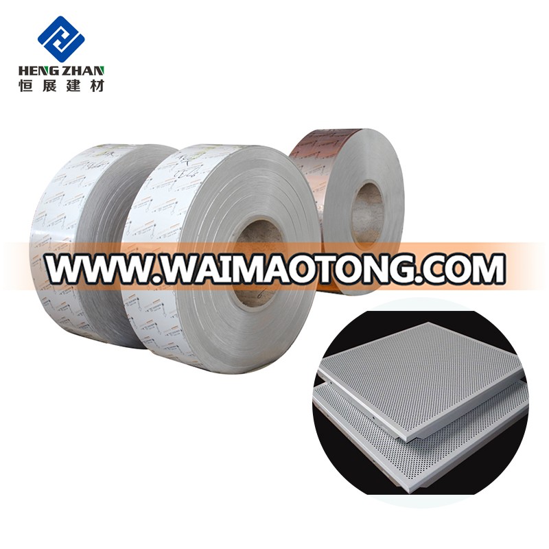 aluminium foil 8011 h16 Color Coated Aluminum Stucco Embossed Coil for Roofing