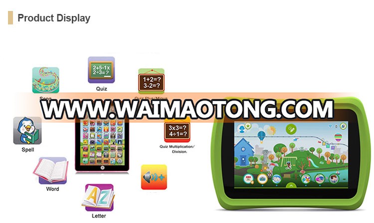 Professio<em></em>nal Manufacturer Education Toy Smart Android Mid Kids Tablet Wholesale