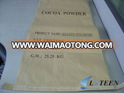 10-12% Natural and alkalized cocoa powder