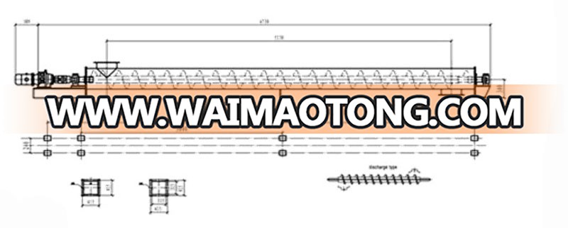 Sand/Cement Screw Conveyor For Sale