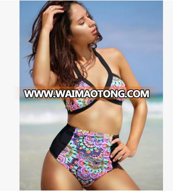 2017 Mom And Daughter clothes Matching bikini hot happiness family beach wear bikini wholesale cheap bout (3).jpg