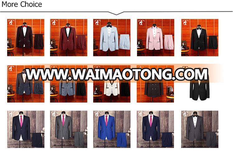 Shawl Lapel Wedding Suits 2 Pieces Men Suits Groom Tuxedos Jacket+Pants