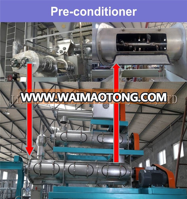 jinan_qidong_pet_food_extruder_machine