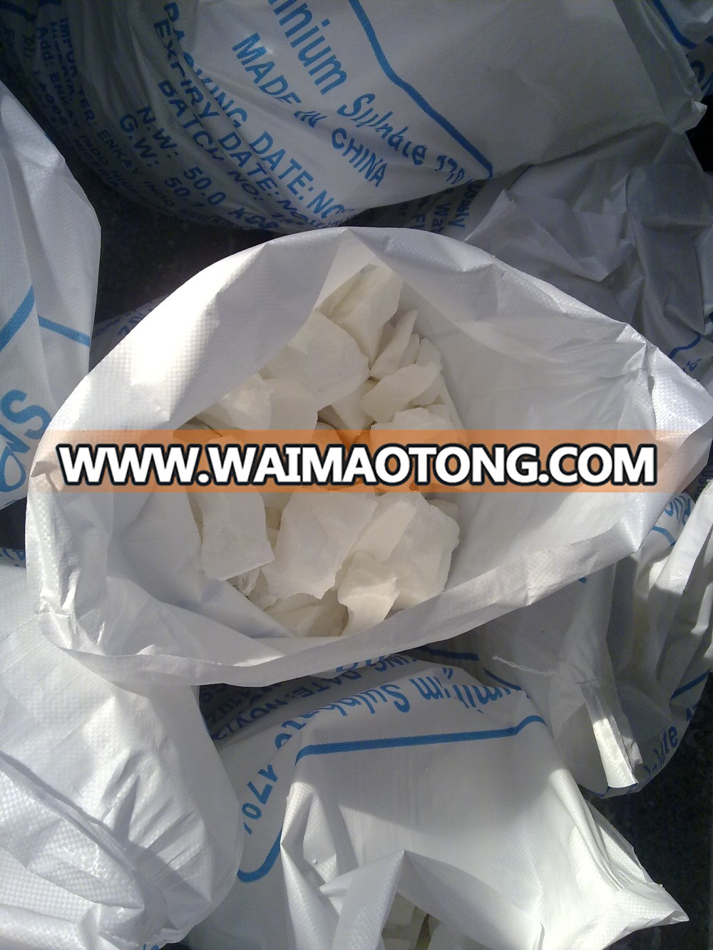 water treatment chemical aluminium sulphate