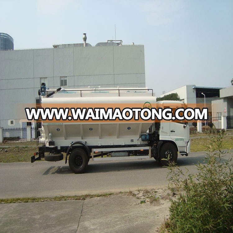 faw right hand drive dongfeng 15ton bulk feed delivery truck for sale