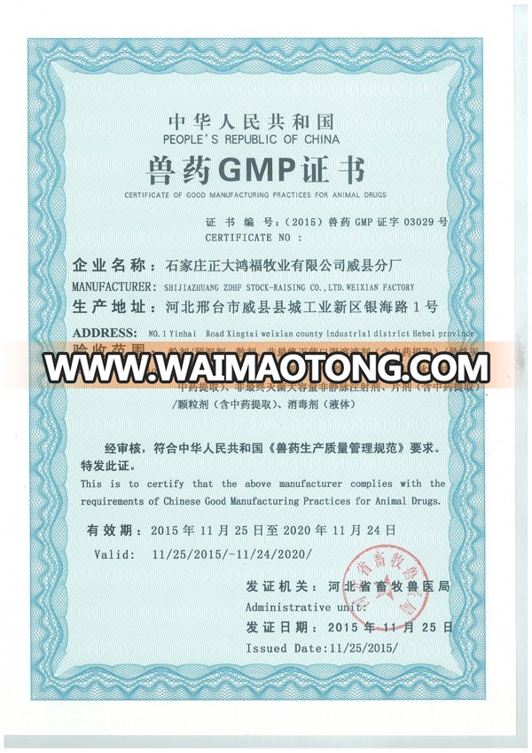 GMP Certification