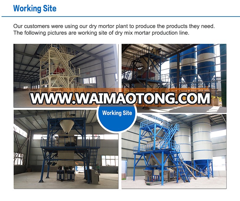 Best Price Equipment for Dry Mortar Mixer Production Plant