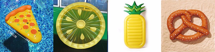 large inflatable water pool toys inflatable floating pizza for sale