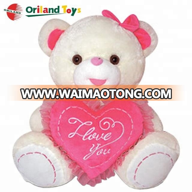 hot sale custom made colorful soft cute baby plush toys teddy bear wholesale